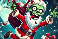 Flappy Zombie Santa Christmas img